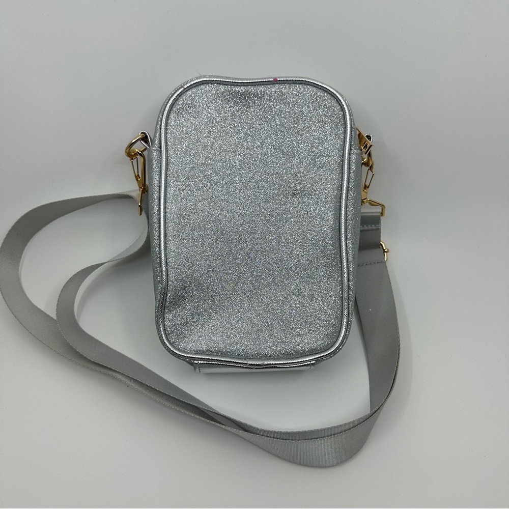 Disney Silver Glitter Crossbody Bag - Picture 3 of 4